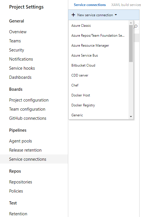 New CDD Service Connection -1